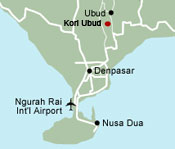 Bali Map